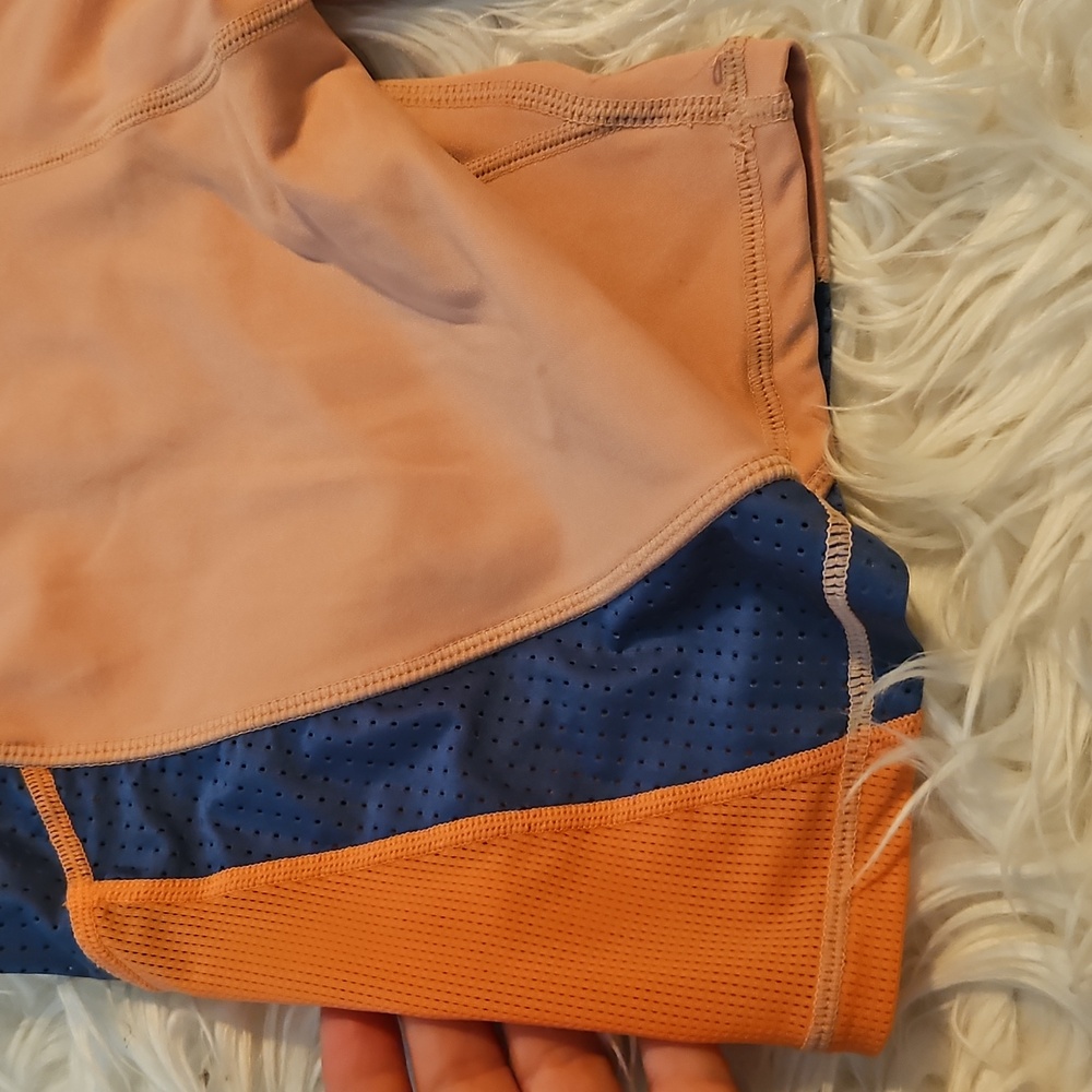 Fabletics Peach Active Performance Bike Shorts wi… - image 6